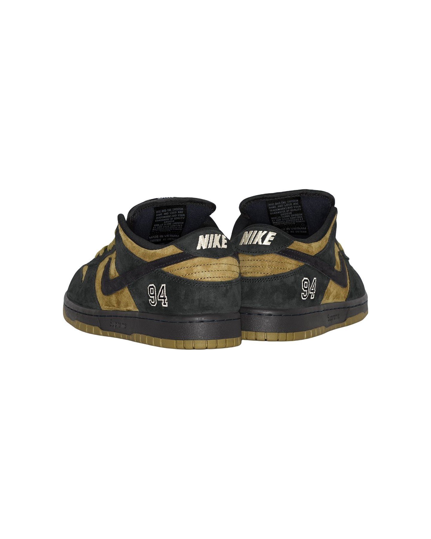 Supreme®/Nike SB Dunk Low Camper Green view 2